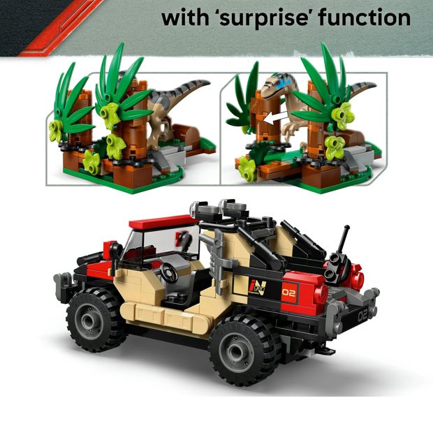 LEGO® Jurassic World Raptor Off-Road Escape 76972