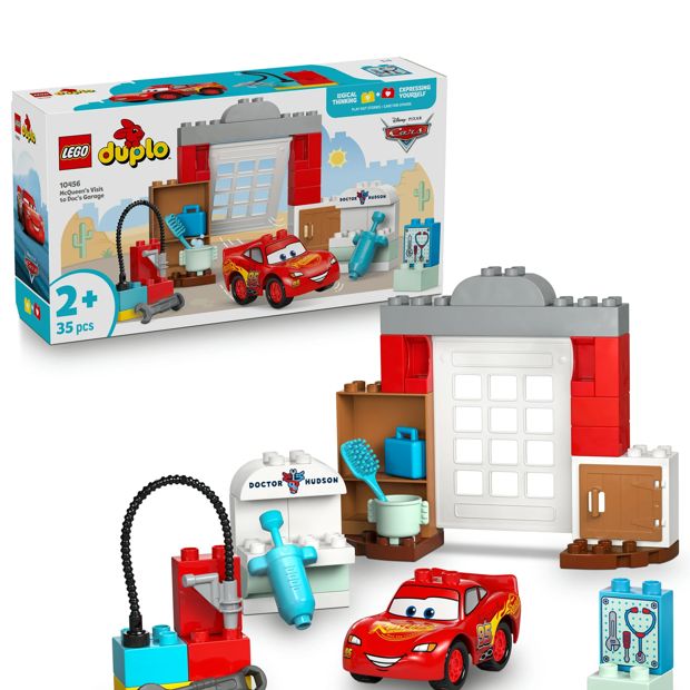 LEGO® DUPLO Disney McQueen's Visit to Doc's Garage 10456