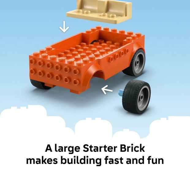 LEGO® Bluey Bluey's Beach & Family Car Trip 11202