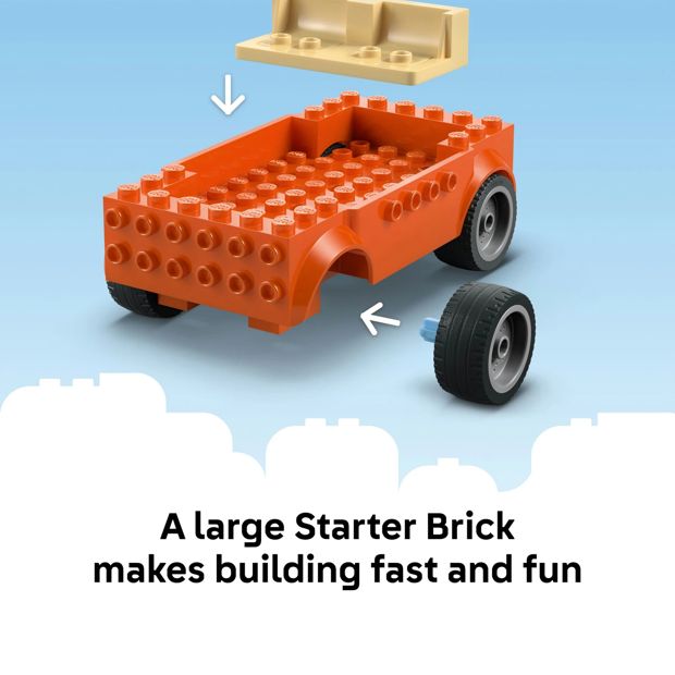 LEGO® Bluey Bluey's Beach & Family Car Trip 11202