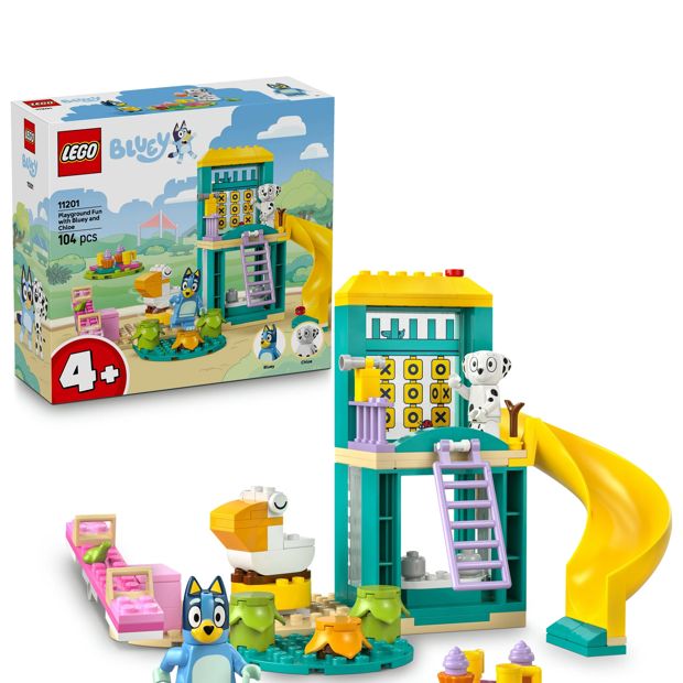LEGO® Bluey Playground Fun with Bluey and Chloe 11201