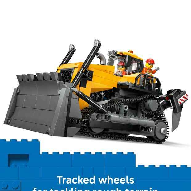 LEGO® City Yellow Bulldozer 60466