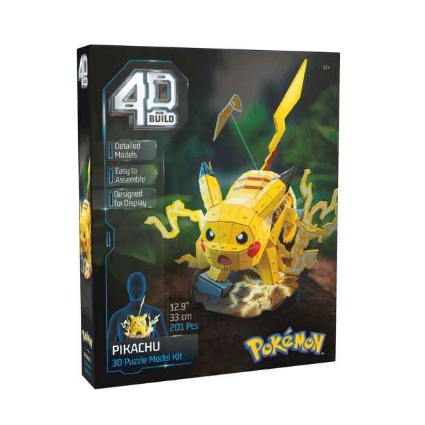 Pokemon 4D Build Pikachu 3D Puzzle Model Kit