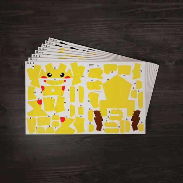 Pokemon 4D Build Pikachu 3D Puzzle Model Kit