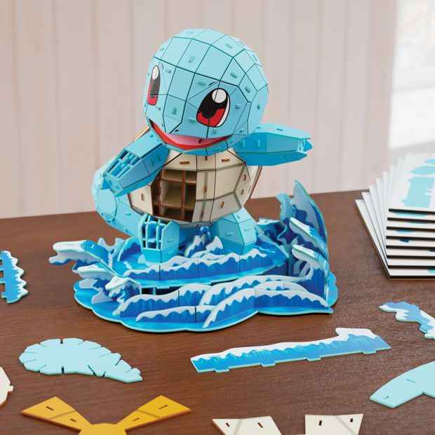 Pokemon 4D Build Squirtle Puzzle