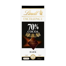 LINDT EXCELLENCE 70% COCOA DARK CHOCOLATE BLOCK 100G