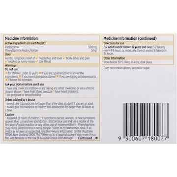 Codral Cold & Flu Tablets 10 pack