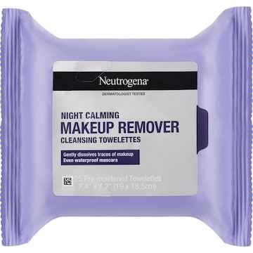 Neutrogena Night Calming Makeup Remover Cleansing Wipes 25 pack