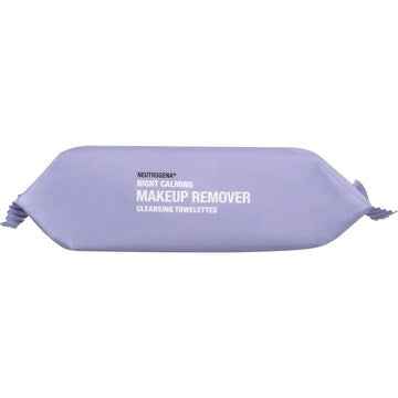 Neutrogena Night Calming Makeup Remover Cleansing Wipes 25 pack