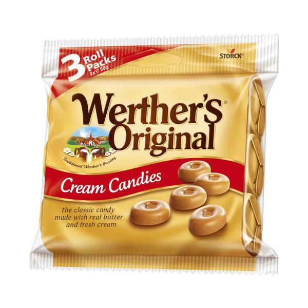 WERTHERS 3PK ROLL CANDIES BUTTER ORIGINAL