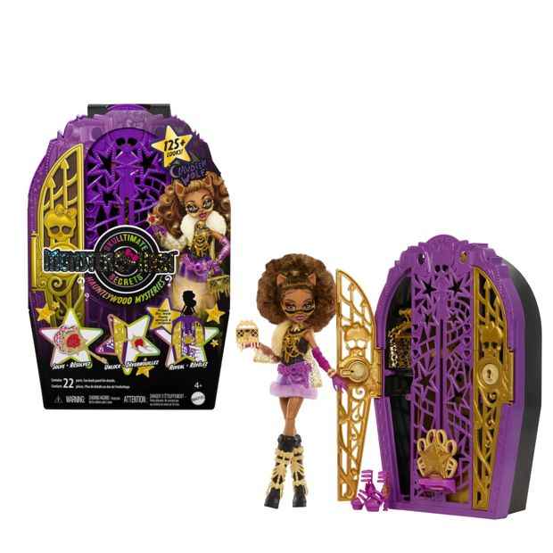 Monster High Skulltimate Secrets Hauntlywood Mysteries Clawdeen Wolf Doll