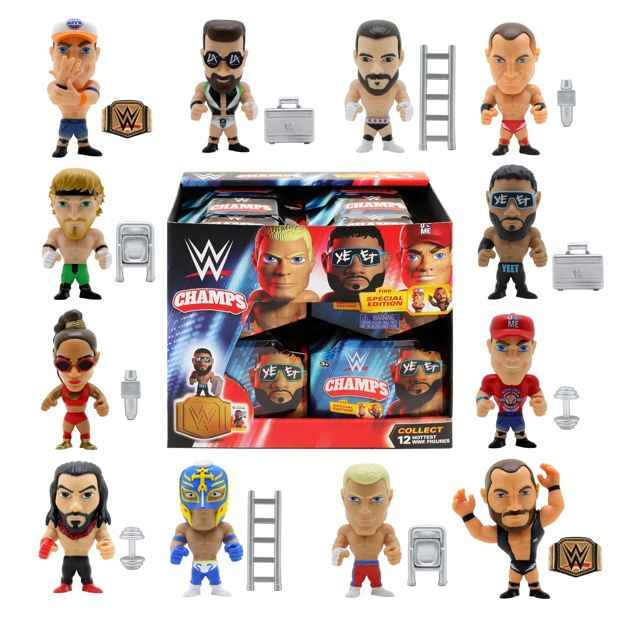WWE Pop N Lock Champs - Assorted