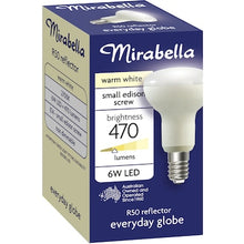 Mirabella 6W LED R50 Reflector Small Edison Screw Warm White each