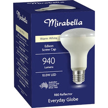 Mirabella LED R80 Reflector ES 10.0W 940lm Warm White Globe each