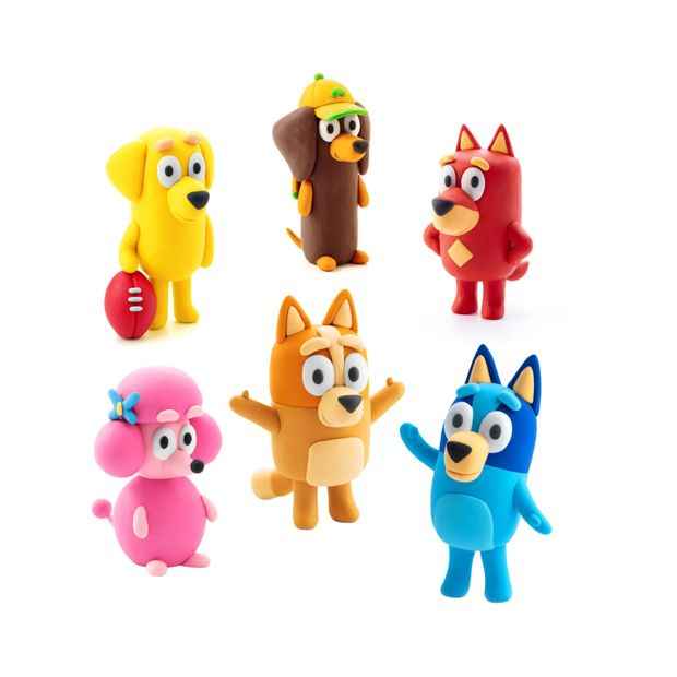 Hey Clay Bluey & Friends Set