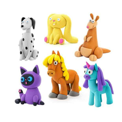Hey Clay Fluffy Pets - Assorted