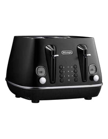 Distinta Moments 4 Slice Toaster CTin4003BK in Black