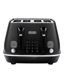 Distinta Moments 4 Slice Toaster CTin4003BK in Black