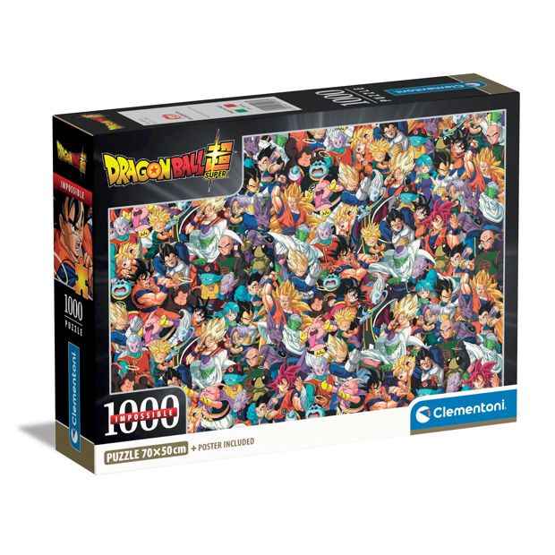 One Piece/Dragonball Z 1000 Piece Jigsaw Puzzle - Assorted