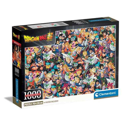 One Piece/Dragonball Z 1000 Piece Jigsaw Puzzle - Assorted