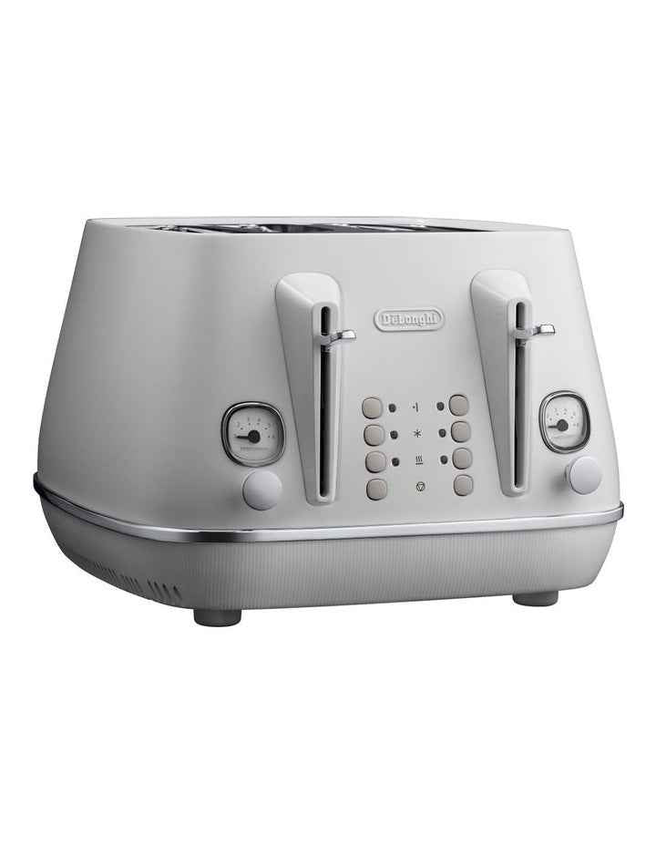 Distinta Moments 4 Slice Toaster in Sunshine White CTIN4003W