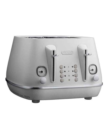 Distinta Moments 4 Slice Toaster in Sunshine White CTIN4003W