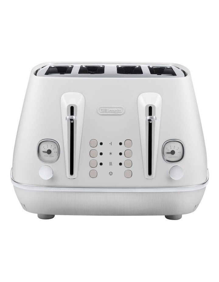 Distinta Moments 4 Slice Toaster in Sunshine White CTIN4003W