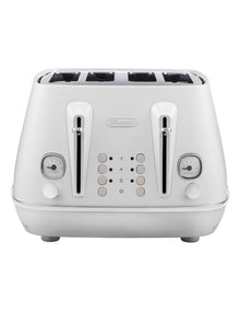Distinta Moments 4 Slice Toaster in Sunshine White CTIN4003W