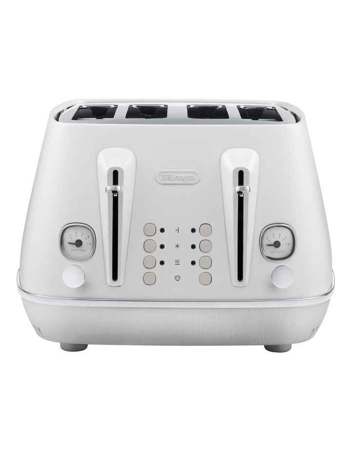Distinta Moments 4 Slice Toaster in Sunshine White CTIN4003W