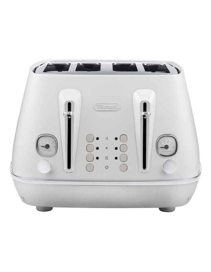 Distinta Moments 4 Slice Toaster in Sunshine White CTIN4003W