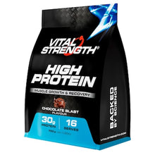 Vital Strength High Protein Powder Chocolate Muscle Growth & Recovery 750g
