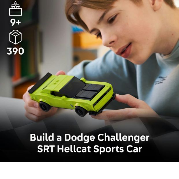 LEGO® Speed Champions Dodge Challenger SRT Hellcat Sports Car 77237