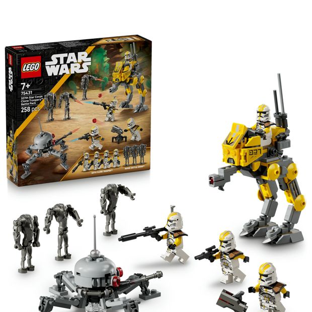 LEGO® Star Wars TM 327th Star Corps Clone Troopers™ Battle Pack 75431