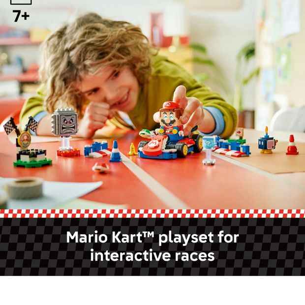 LEGO® Super Mario Mario Kart™ – Interactive LEGO® Mario™ & Standard Kart 72043