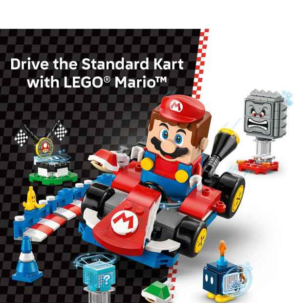LEGO® Super Mario Mario Kart™ – Interactive LEGO® Mario™ & Standard Kart 72043