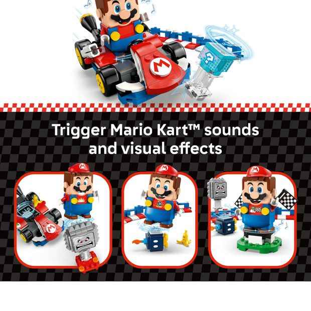 LEGO® Super Mario Mario Kart™ – Interactive LEGO® Mario™ & Standard Kart 72043