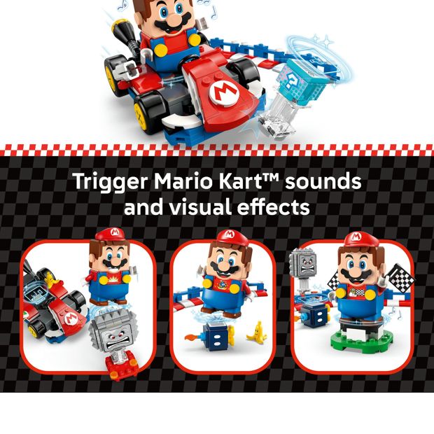 LEGO® Super Mario Mario Kart™ – Interactive LEGO® Mario™ & Standard Kart 72043