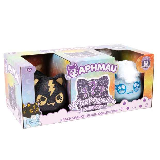 Aphmau 6-inch Meemeow Plush 3-Pack Elemental