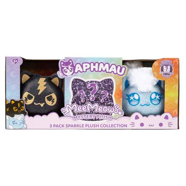 Aphmau 6-inch Meemeow Plush 3-Pack Elemental