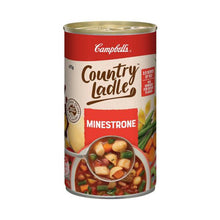 CAMPBELLS COUNTRY LADLE SOUP:MINESTRONE:.:495 GRAM