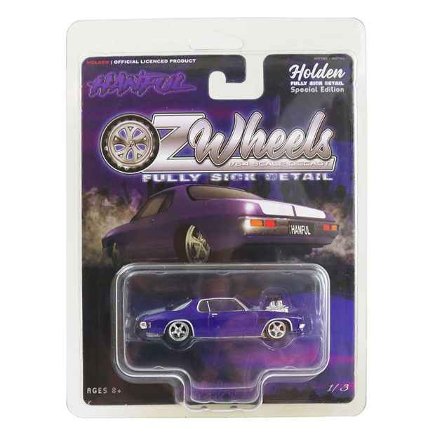 Holden OZ Wheels 1:64 Scale Diecast Fully Sick Detail Vehicle - Assorted