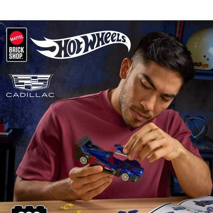 Mattel Brick Shop Hot Wheels Cadillac Project GTP Hypercar Building Toy Kit
