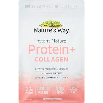 Nature's Way Protein Plus Collagen 400g