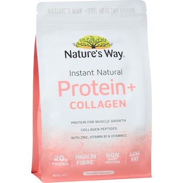 Nature's Way Protein Plus Collagen 400g