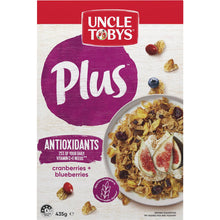 Uncle Tobys Cereal Plus Antioxidant 435g