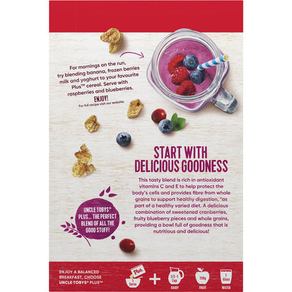 Uncle Tobys Cereal Plus Antioxidant 435g
