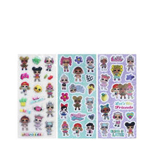 L.O.L Bubble Stickers 3 Pack