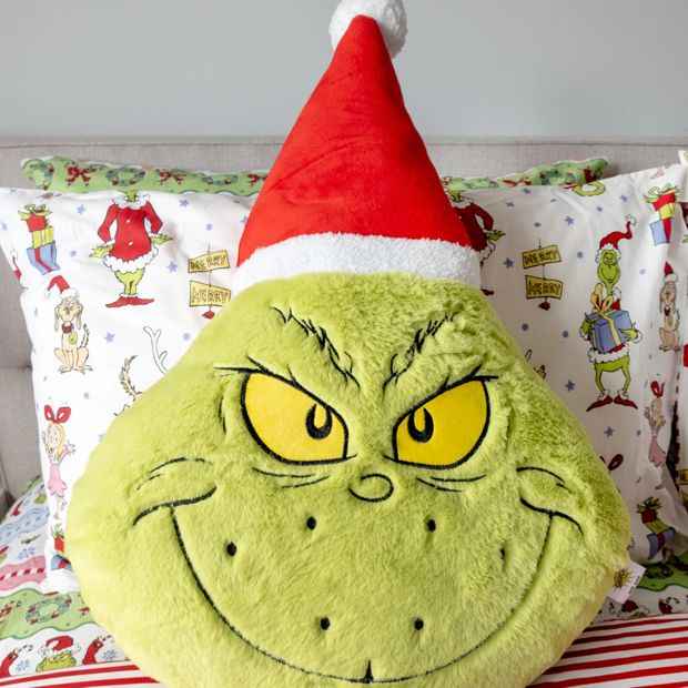 The Grinch Christmas Cushion