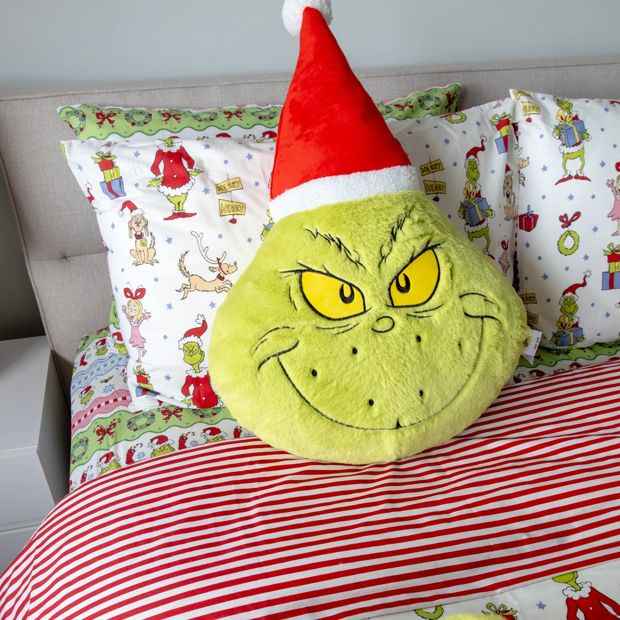 The Grinch Christmas Cushion