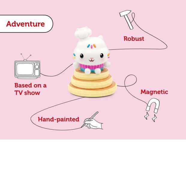 Tonies - Gabby Dollhouse - Cakey Cat Tonie Audio Character